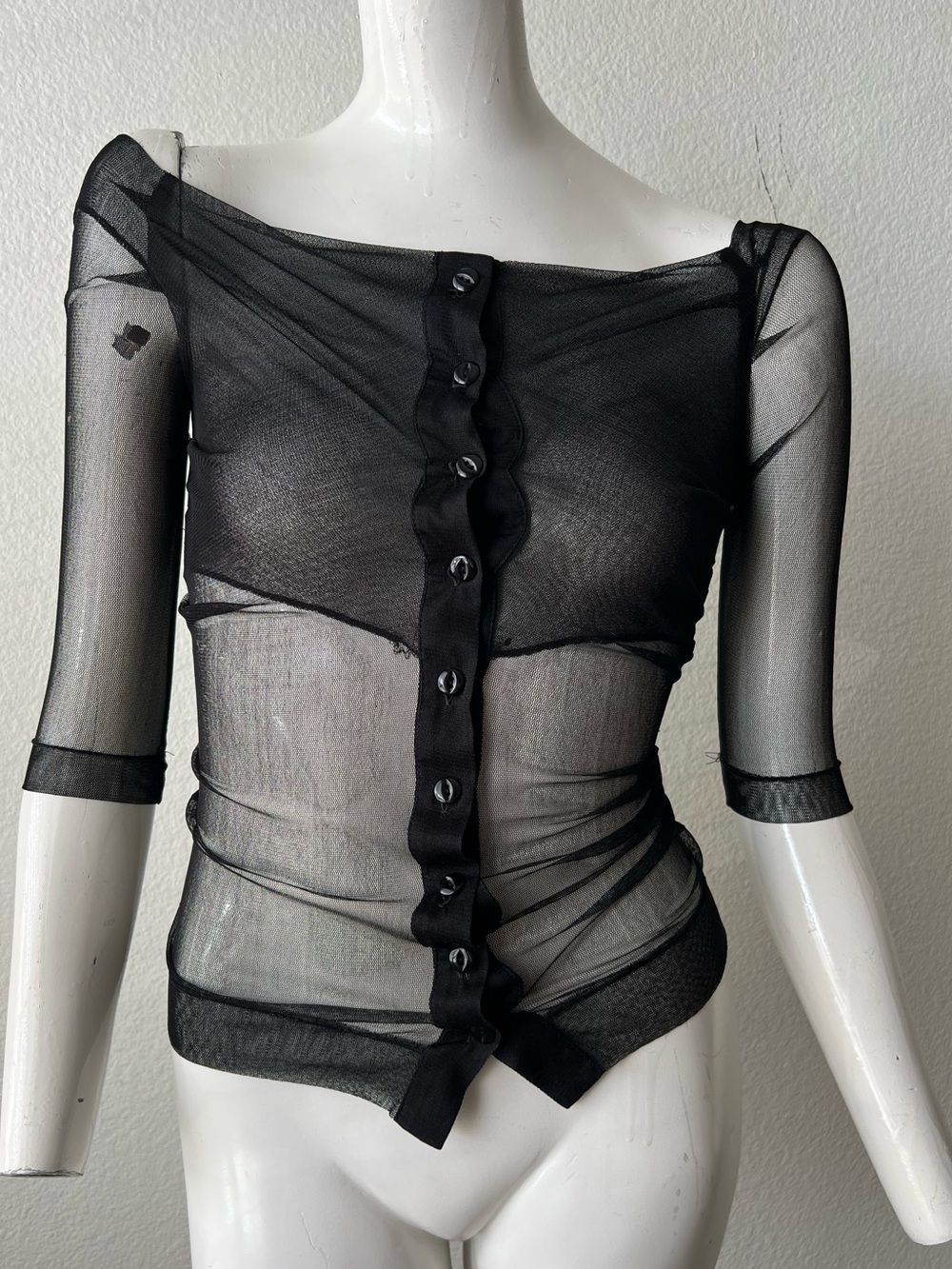Dana Foley NY Sheer Top - NEW- S